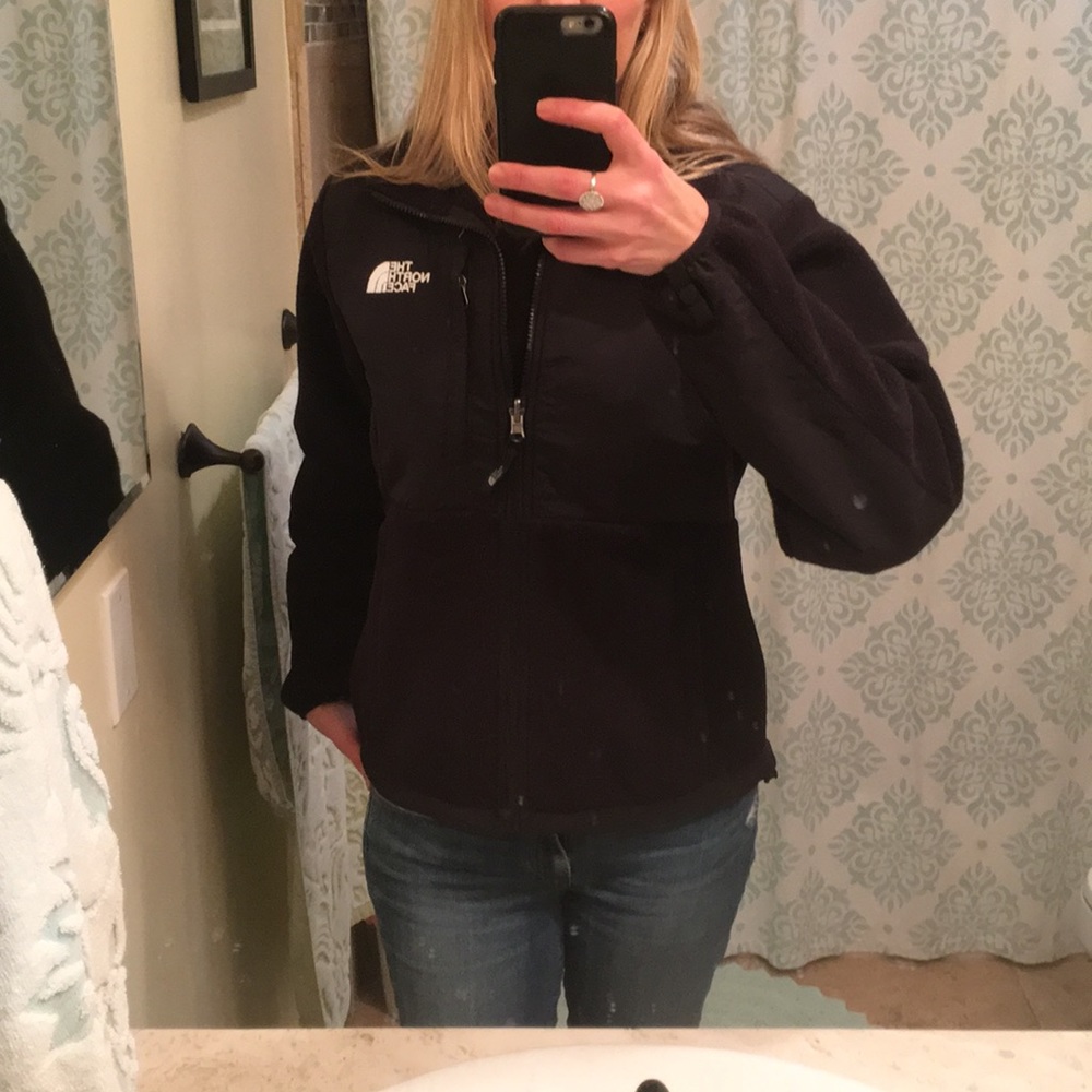 Black NorthFace Fleece Jacket